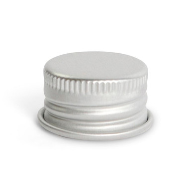 22mm Silver Aluminum Non-CR Cap [400 per Case] [CAP ONLY]