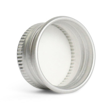 22mm Silver Aluminum Non-CR Cap [400 per Case] [CAP ONLY]