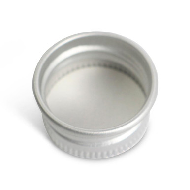 22mm Silver Aluminum Non-CR Cap [400 per Case] [CAP ONLY]
