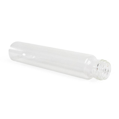 115mm Clear Glass Tube - Non Child Resistant [400 per Case] [TUBE ONLY]