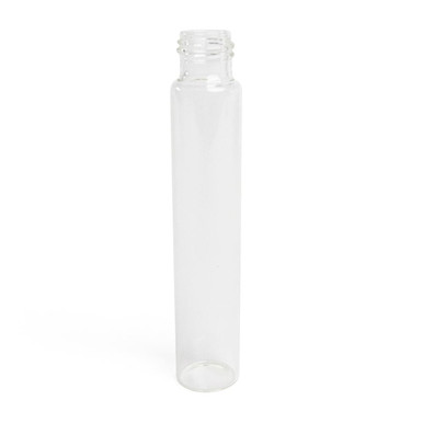115mm Clear Glass Tube - Non Child Resistant [400 per Case] [TUBE ONLY]