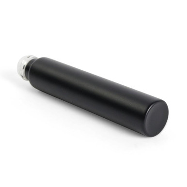 115mm Matte Black Glass Tube - Fits 22mm Cap - Child-Resistant - [400 per Case] [TUBE ONLY]