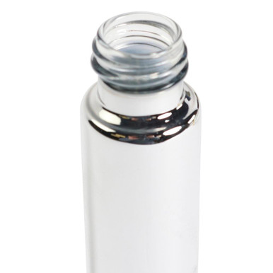 115mm Silver Glass Tube - Fits 22mm Cap - Child-Resistant - [400 per Case] [TUBE ONLY]