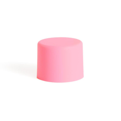 22mm Matte Pink Smooth Child Resistant Cap [400 per Case] [CAP ONLY]