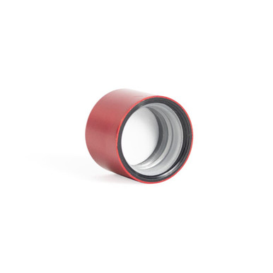 22mm Red Alumite CR Cap [400 per Case] [CAP ONLY]