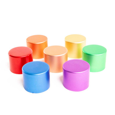 22mm Gold Alumite CR Cap [400 per Case] [CAP ONLY]