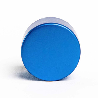 22mm Blue Alumite CR Cap [400 per Case] [CAP ONLY]