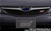 Front & Rear Emblem Vinyl Overlay | 2008-2014 Subaru WRX/STI Sedan