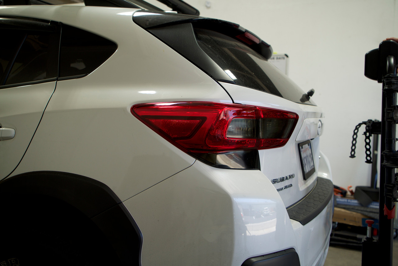 Tail Light Smoke Tint Overlay Kit (STEALTH) | 2018-2022 Subaru