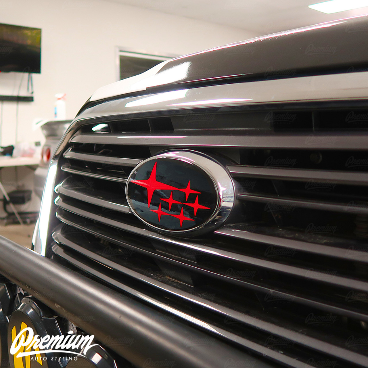 Emblem Overlay Front And Rear Multiple Color Options