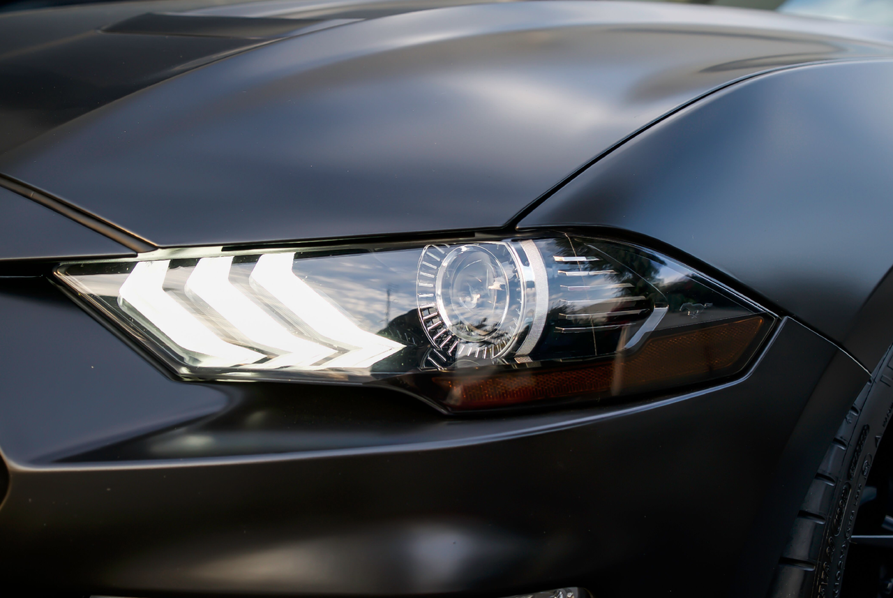 Mustang Headlight Amber Delete 2018 Premium Auto Styling