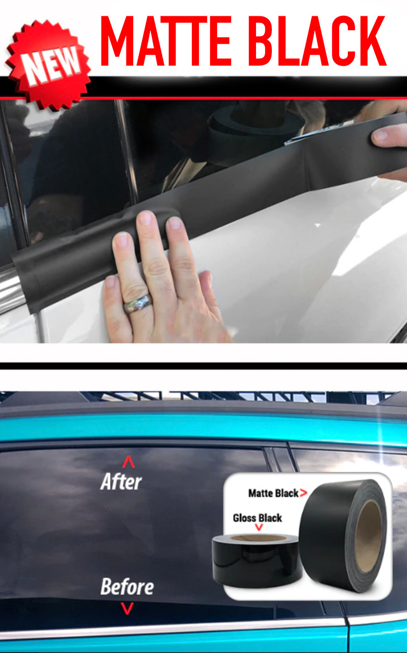 3M Trim Wrap ( Matte Black Chrome Delete ) - Premium Auto Styling