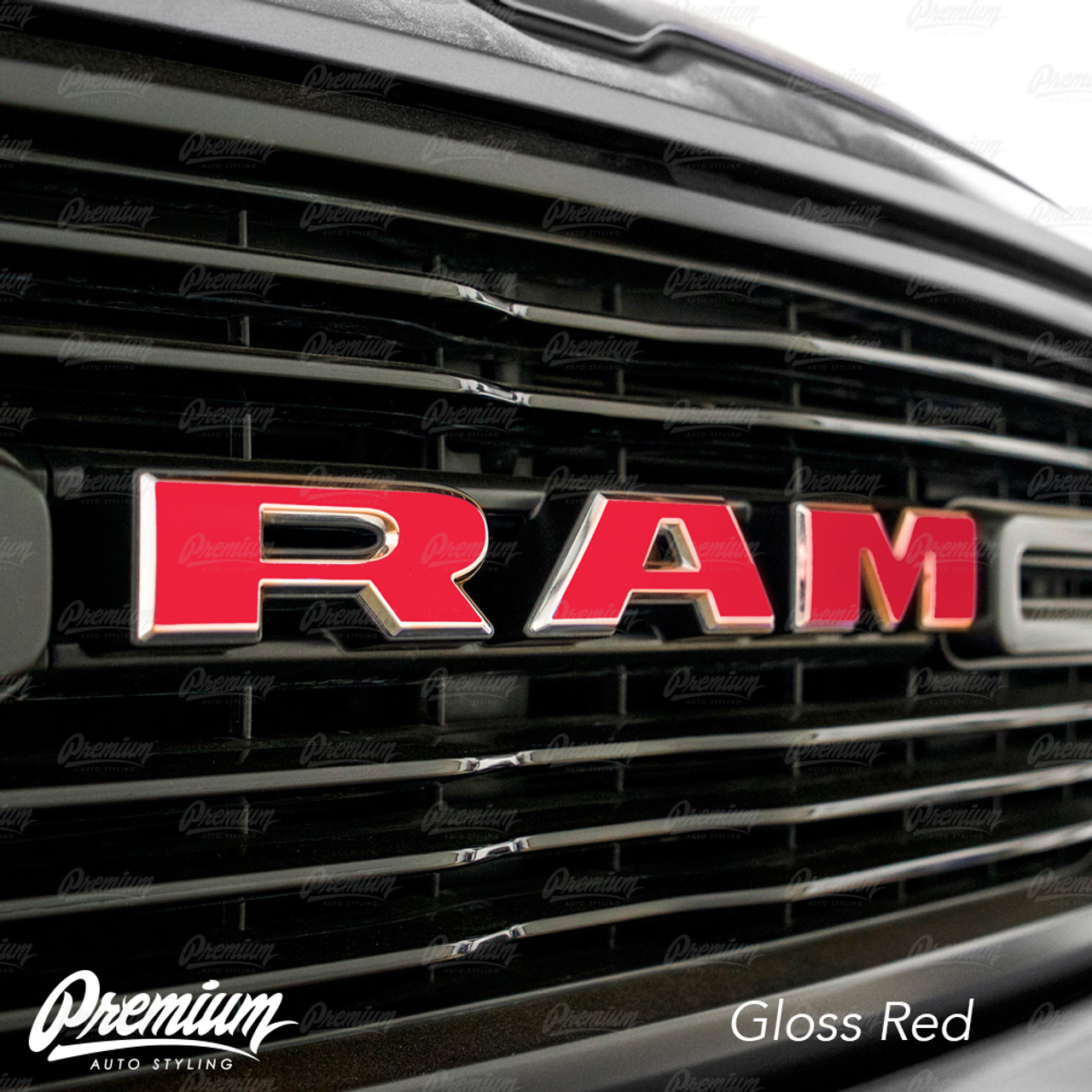 Matte Ram Grill Lettering