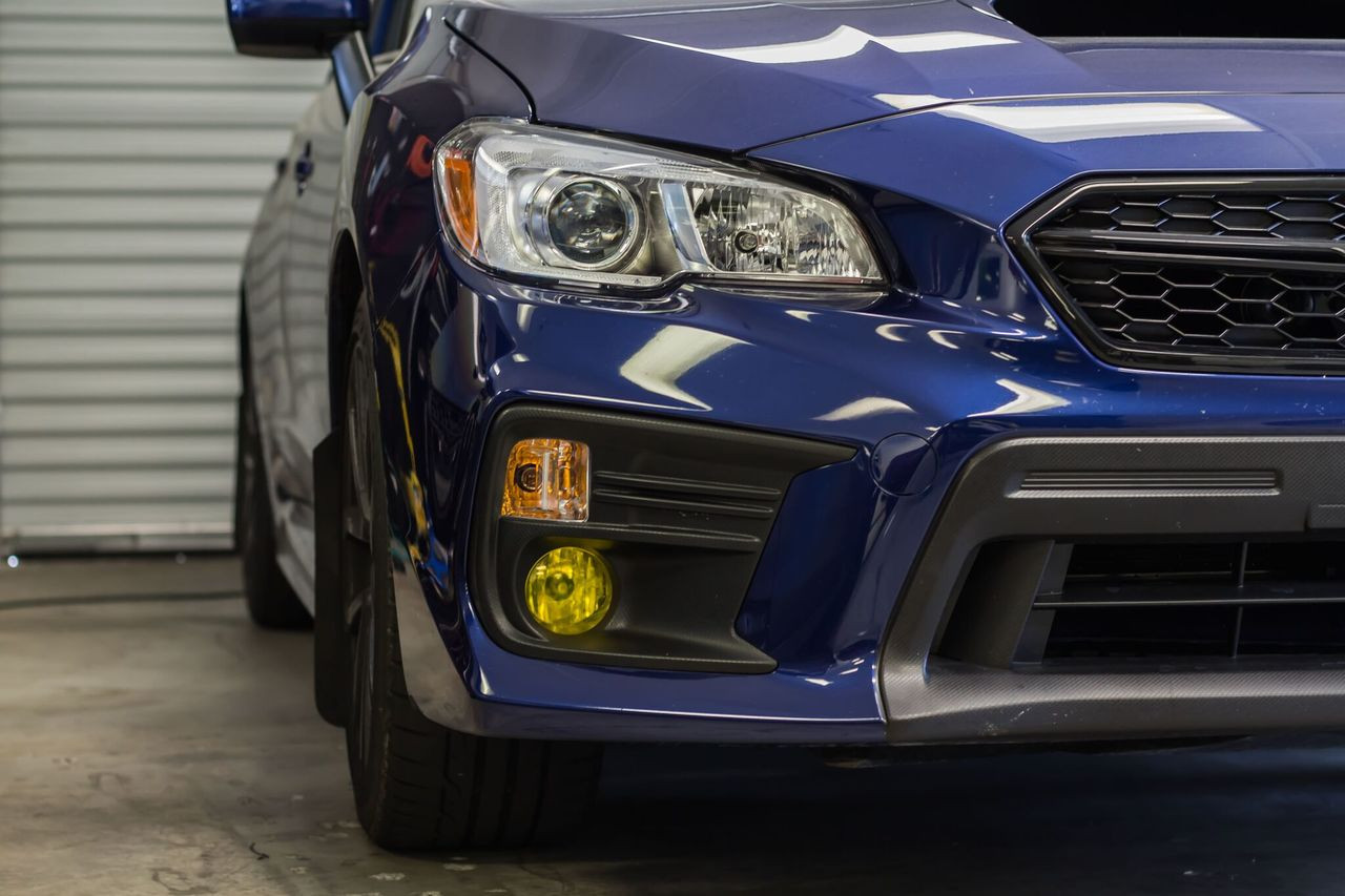 wrx yellow fog lights