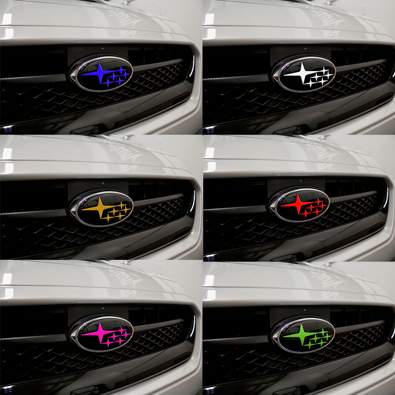 2022 Subaru WRX  Vinyl Emblem Overlay Kit (Choose Your Color) by Premium  Auto Styling