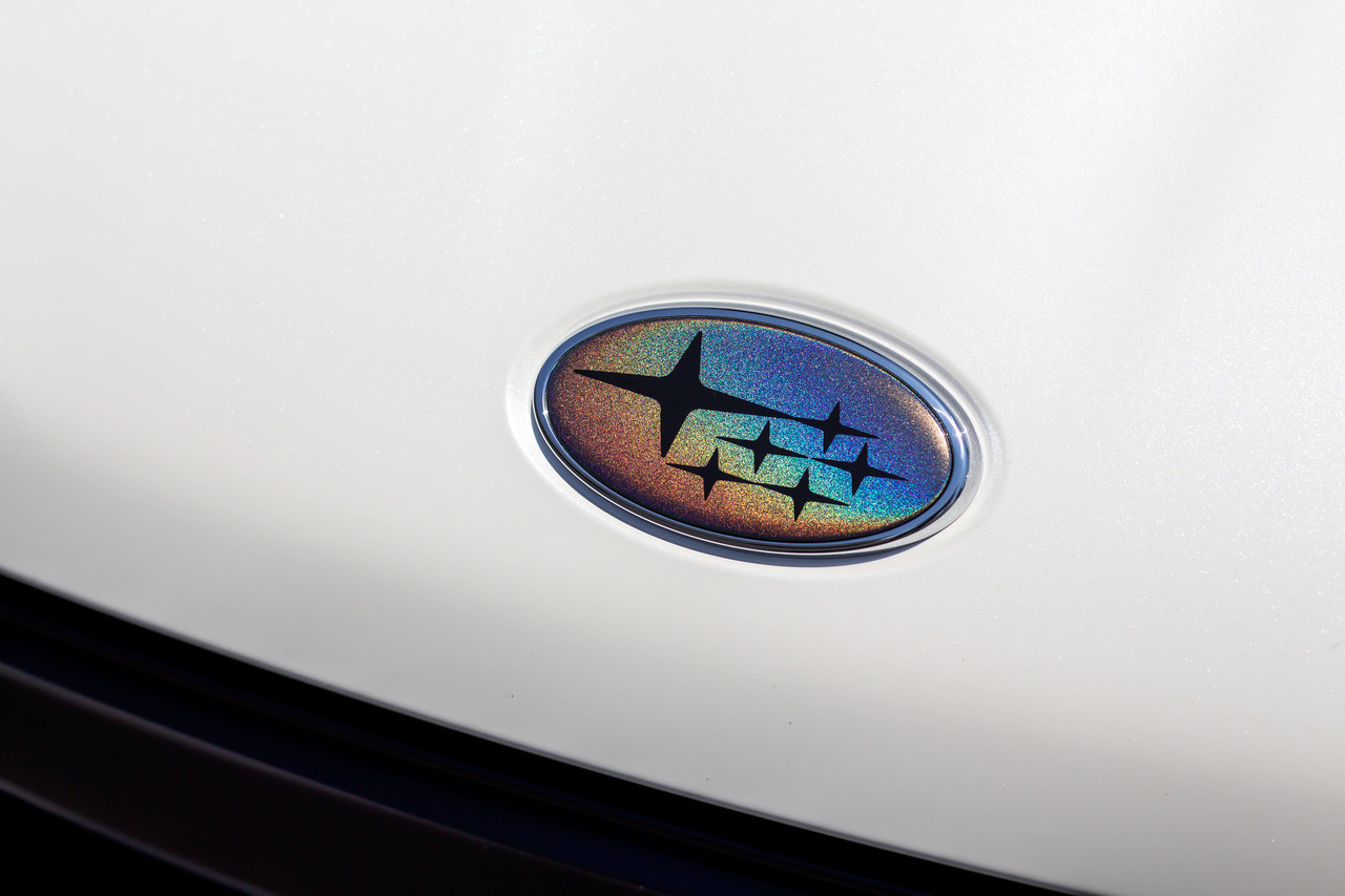 subaru led badge