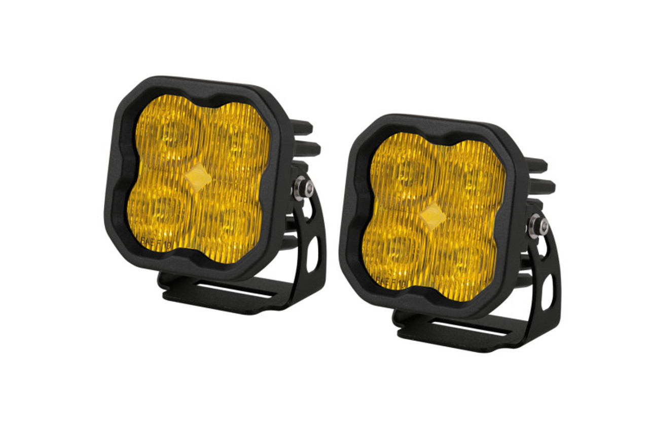 Diode Dynamics SS3 Pro Type A Kit Yellow SAE Fog Lights