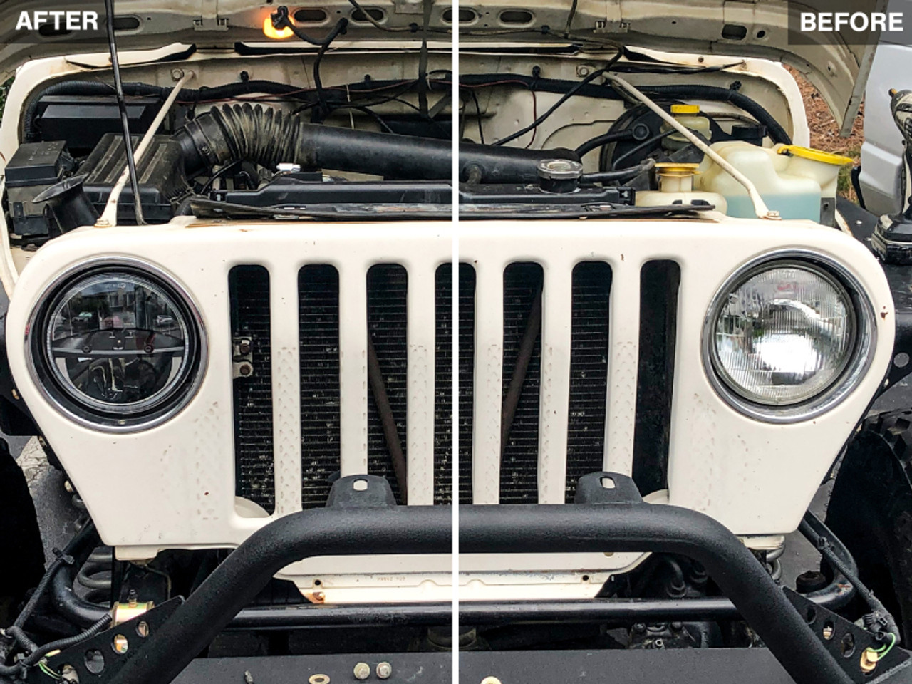 Raxiom 97-18 Jeep Wrangler TJ/JK Axial Series LED Headlights
