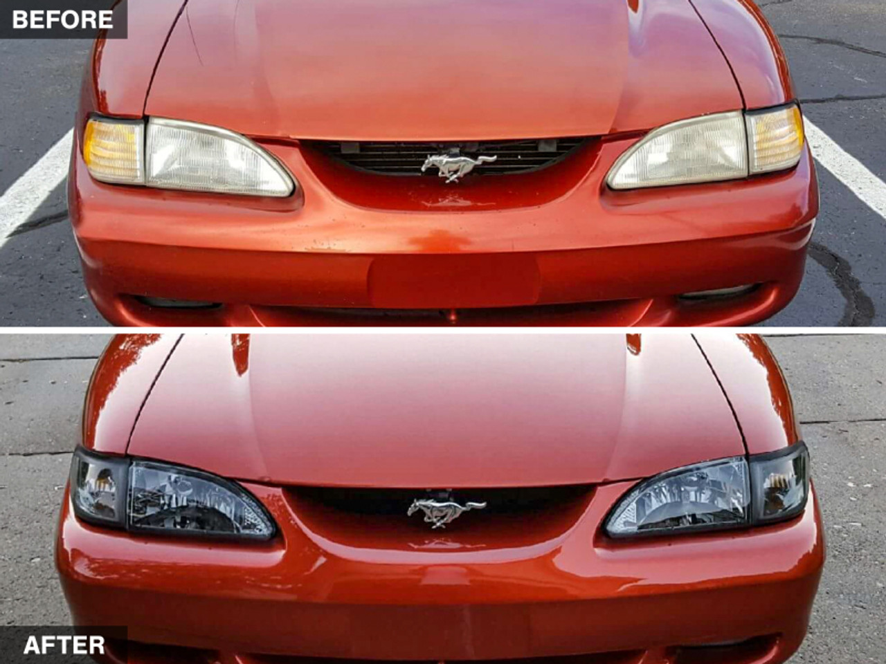 Raxiom 94-98 Mustang Axial Series Cobra Style Headlights