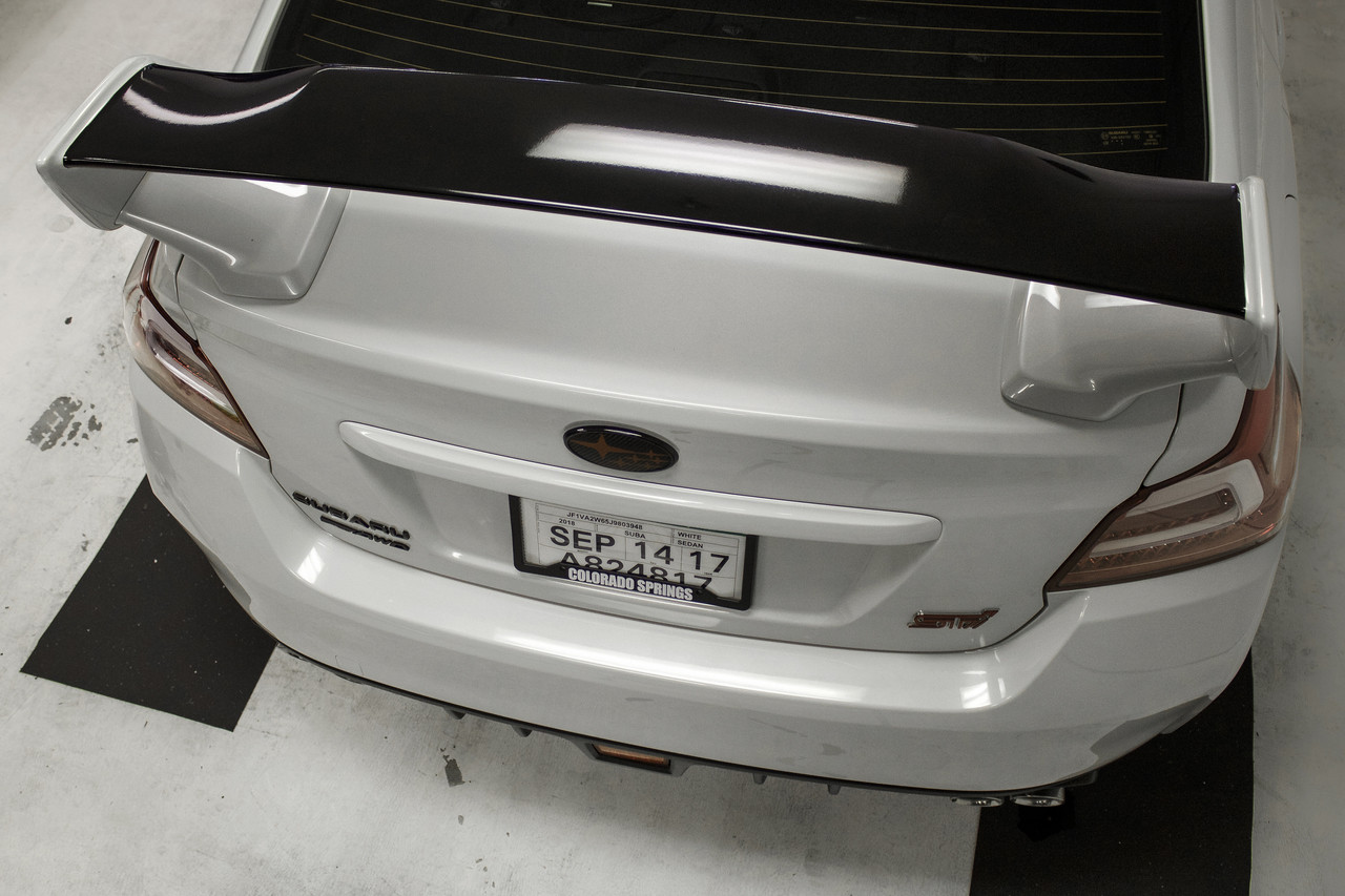 Subaru Sti Wing Deck Vinyl Overlay 15 21 Subaru Wrx Sti Premium Auto Styling Subaru Sti Wing Deck Vinyl Overlay 15 21 Subaru Wrx Sti Premium Auto Styling