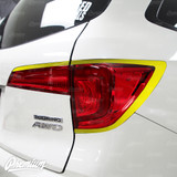 Taillight Outer Trim Lexus Style Gloss Black Vinyl Accent Overlay | Honda Pilot 2016-2018 Taillight Outer Trim Lexus Style Gloss Black Vinyl Accent Overlay | Honda Pilot 2016-2018