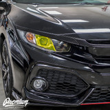 Headlight v1 High Beam Smoke Tint & Low Beam Yellow Tint | 2016-2018 Honda Civic Sedan Headlight v1 High Beam Smoke Tint & Low Beam Yellow Tint | 2016-2018 Honda Civic Sedan