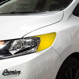 Headlight Amber Delete with Eyelid Overlay - Smoke Tint | 2015-2019 Honda Fit (Sport Only) Headlight Amber Delete with Eyelid Overlay - Smoke Tint | 2015-2019 Honda Fit (Sport Only)