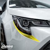 Front Bumper Accent - Under Eyelid Overlay - Gloss Black | 2019-2022 Toyota Corolla Hatchback Front Bumper Accent - Under Eyelid Overlay - Gloss Black | 2019-2022 Toyota Corolla Hatchback