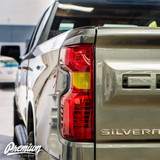Smoked Reverse Light Tint Overlay - Smoke Tint | 2020 Chevrolet Silverado