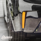 Smoked Rear Bumper Reflector Overlay - Smoke Tint | 2020-2022 Toyota Corolla Sedan Smoked Rear Bumper Reflector Overlay - Smoke Tint | 2020-2022 Toyota Corolla Sedan