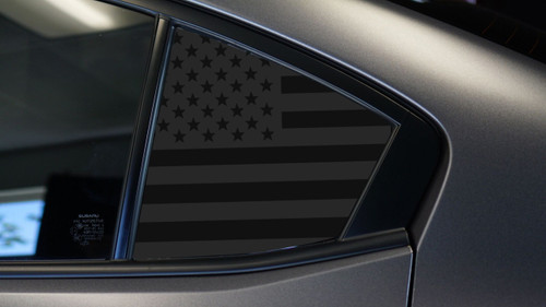 American Flag Quarter Window Decal | 2015-2021 Subaru WRX / STI