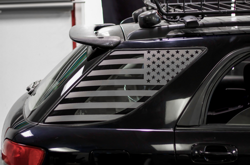 American Flag Quarter Window Decal Set (2002-2007 Impreza WRX Wagon) American Flag Quarter Window Decal Set (2002-2007 Impreza WRX Wagon)