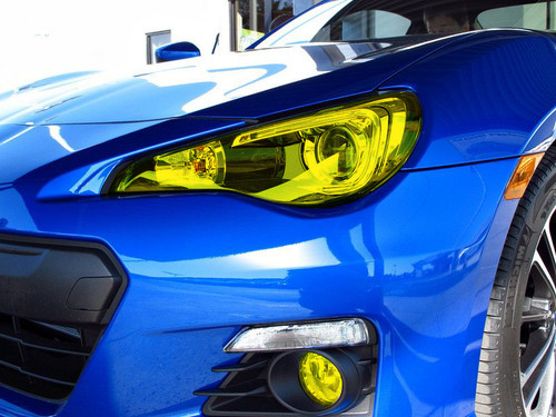 Yellow Headlight Tint Kit (2012-2020 BRZ)