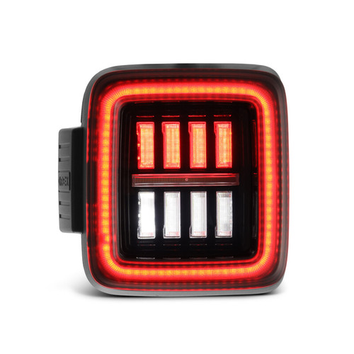 AlphaRex 18-23 Jeep Wrangler JL NOVA Prismatic LED Taillights Alpha-Black - 602010 User 3