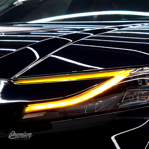 Yellow Headlight DRL Vinyl Overlays | 2025+ Toyota Camry Yellow Headlight DRL Vinyl Overlays | 2025+ Toyota Camry