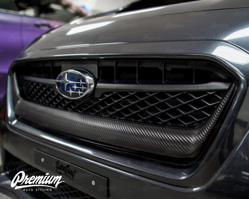 Front Grille Accent Vinyl Overlay - Multiple Colors | Subaru WRX/STI 2015-2017