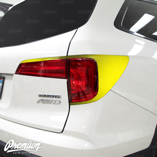 Taillight Deck Gloss Black Vinyl Accent Overlay | Honda Pilot 2016-2018