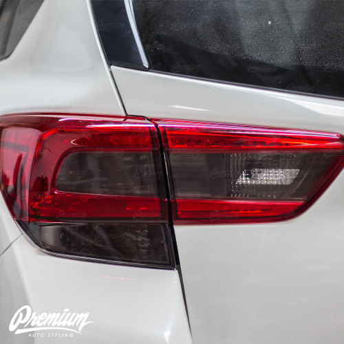 Smoked Tail Light  + Blinker w/ Reverse Cut Out | 2018-2022 Subaru Crosstrek XV