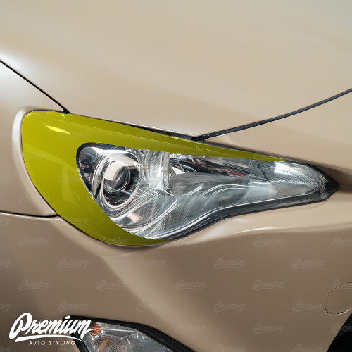 Headlight Eyelid Vinyl Overlay - Blackout | 2012-2016 Toyota GT86 & BRZ