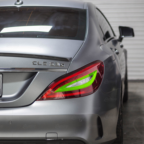 Turn Signal Tint Overlay - SMOKE TINT | 2015-2018 Mercedes CLS