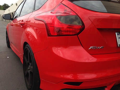 Tail Light Insert Overlay - Smoke Tint | 2013 - 2014 Ford Focus ST Hatchback