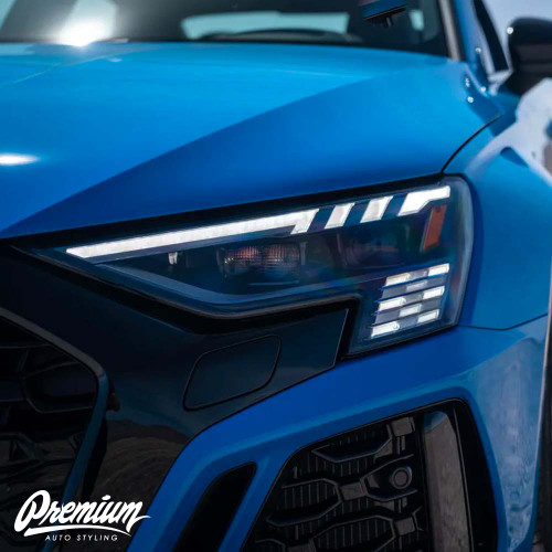 Headlight Pre-Cut Protection Film Covers | 2022+ Audi RS3 Headlight Pre-Cut Protection Film Covers | 2022+ Audi RS3