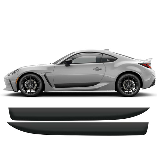 Lower Door Accent / Runner - Satin Black | 2022+ Subaru BRZ & Toyota GR86