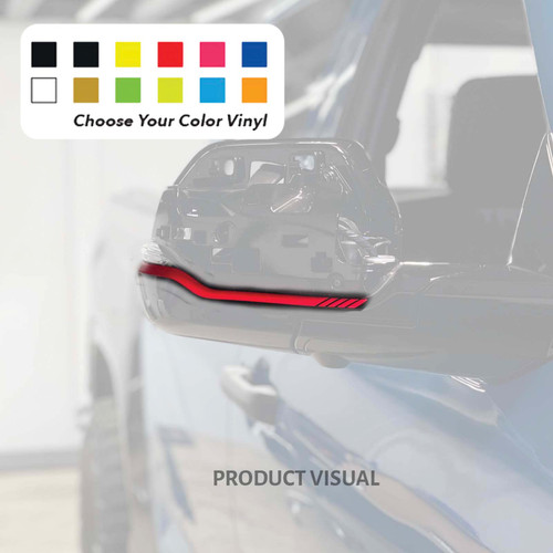 Mirror Pin Stripe - Hash Design | Toyota Tundra & Sequoia (2022-2024)