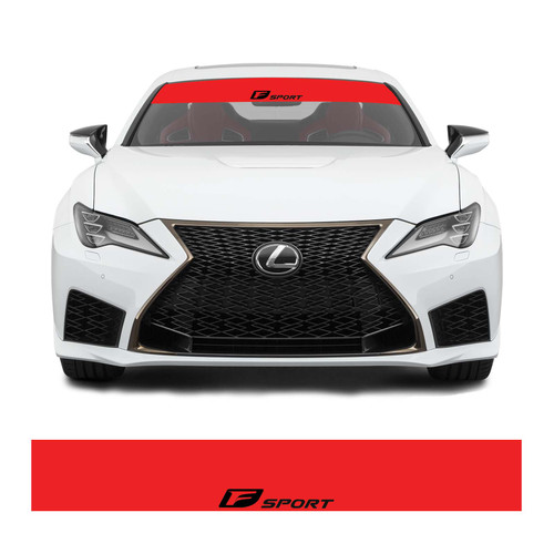 F Sport Windshield Banner - Universal Fit