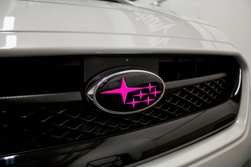 Front, Rear, & Steer Emblem Vinyl Overlay (Choose Your Color) | 2015-2021 Subaru WRX/STI