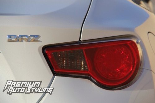 Tail Light Overlay - Red Tint w/ Smoked Turn Signal Insert | 2012-2016 Subaru BRZ