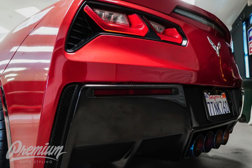 Rear Quarter Panel Carbon Fiber Vent Vinyl Overlays | 2014-2019