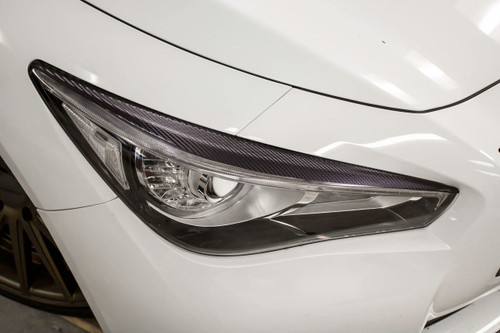 Headlight Eyelid Vinyl Overlays (2014-2019 Q50)