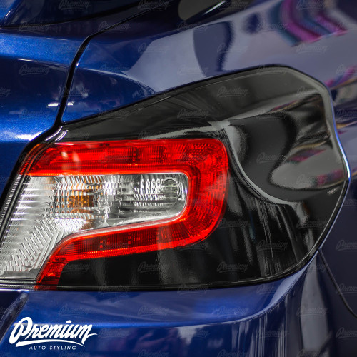Tail Light Deck Black Out Vinyl Overlay - Gloss Black | 2015-2021 Subaru WRX/STI